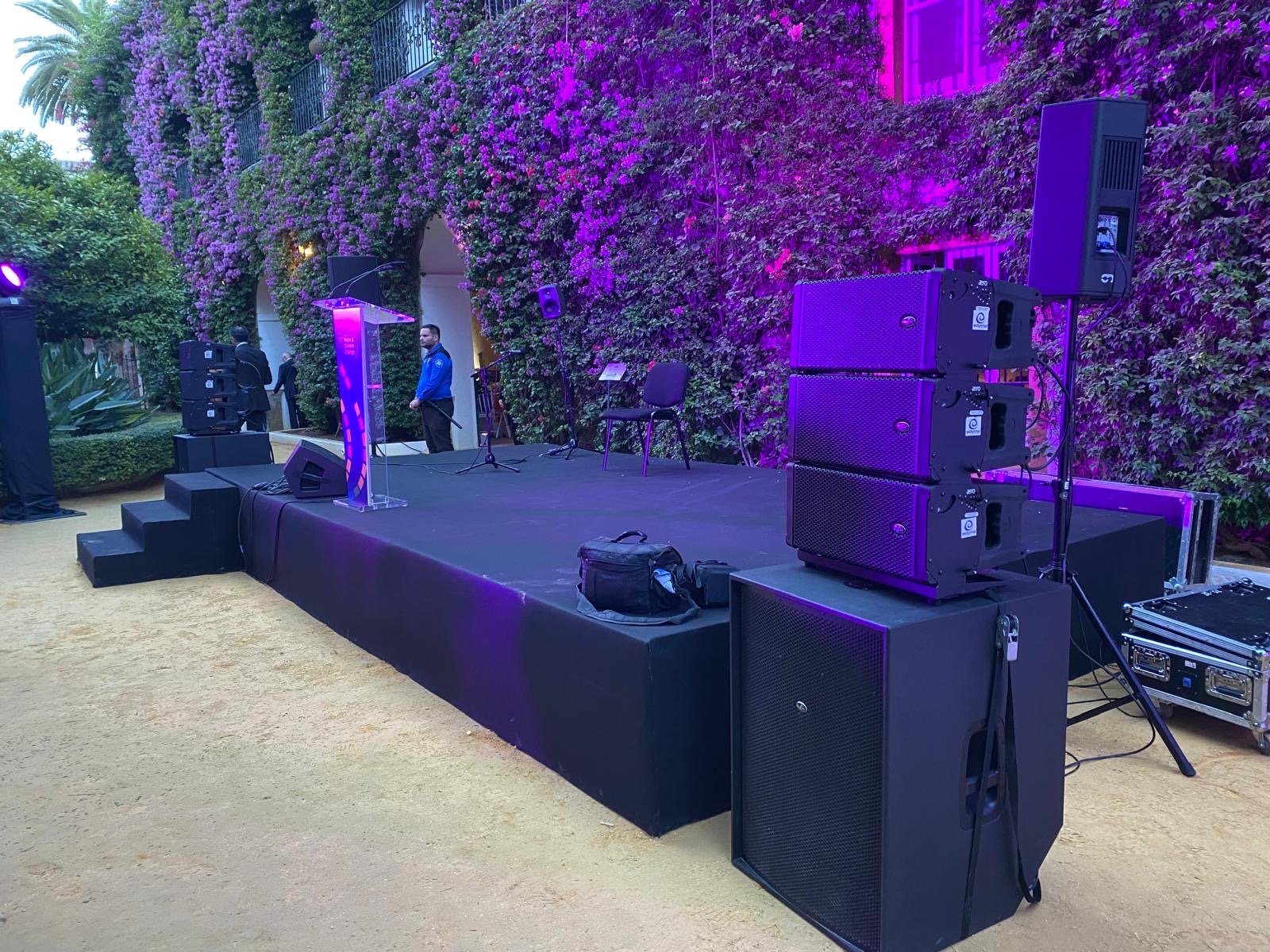 Sonido profesional para eventos en Sevilla